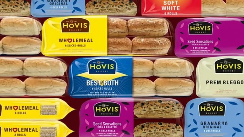 Hovis bread packaging