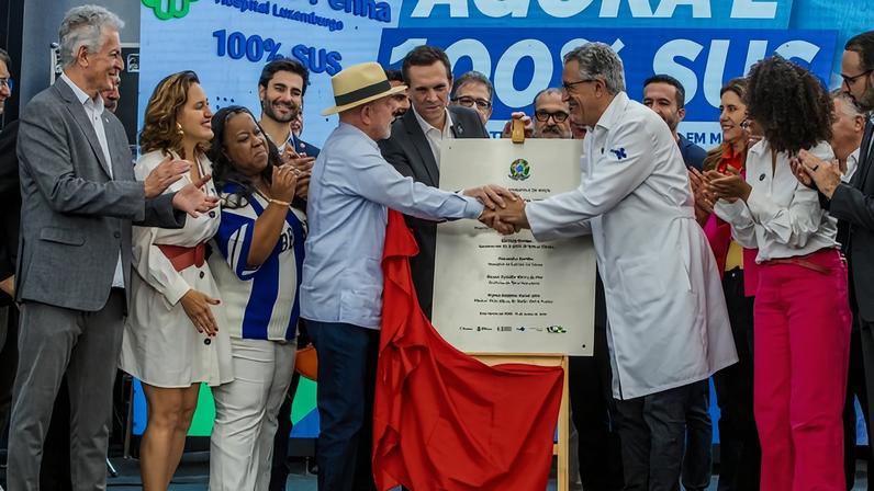 Lula e Padilha anunciam R$ 476 milhões para ampliar atendimento no SUS em MG