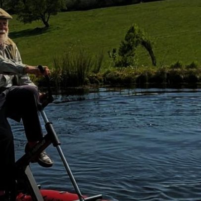 Ativista da floresta Amazônica, 90 anos, vai pedalar 104 milhas pelo Tâmisa