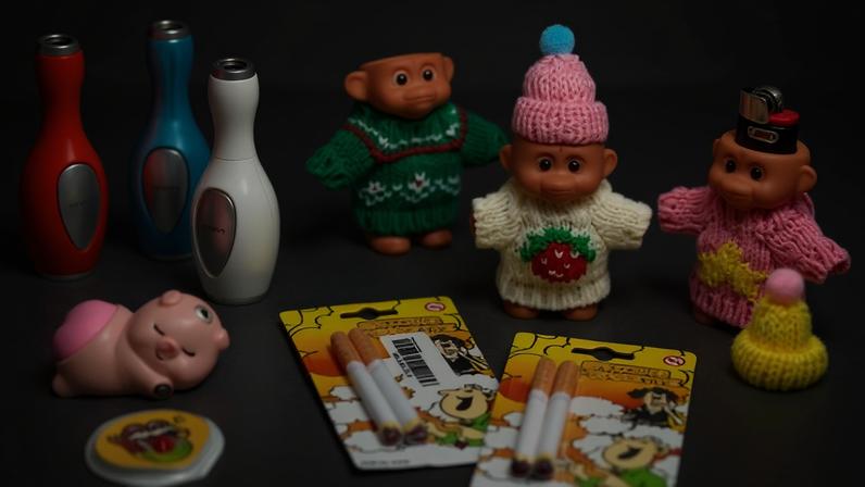 Cigarros falsos e brinquedos que são armas: Choice aciona regulador