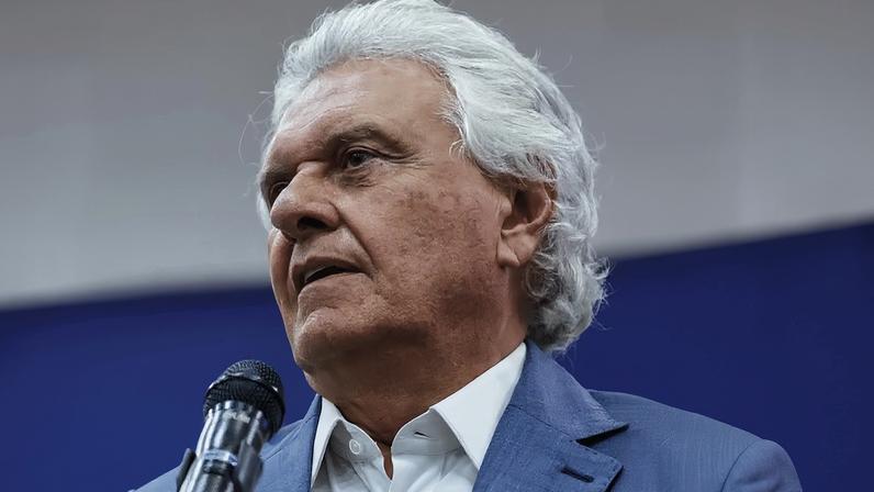 30.mar.2026 - O ex-governador de Goiás Ronaldo Caiado durante anúncio da pré-candidatura a presidente pelo PSD