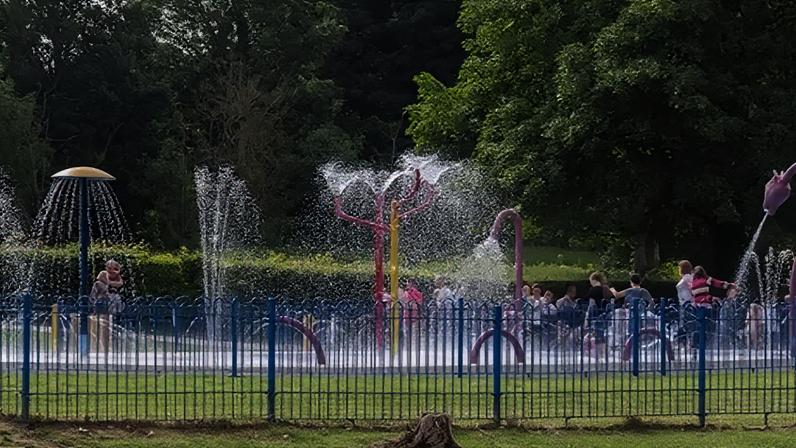 The splash park in Verulamium Park in St Albans used to be open from May -September
