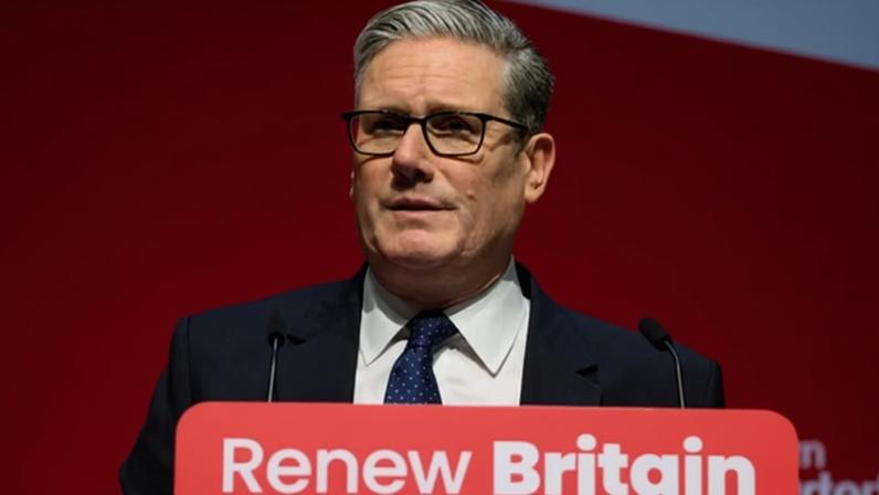 Kier Starmer condemned Nigel Farage for try to stir up division.