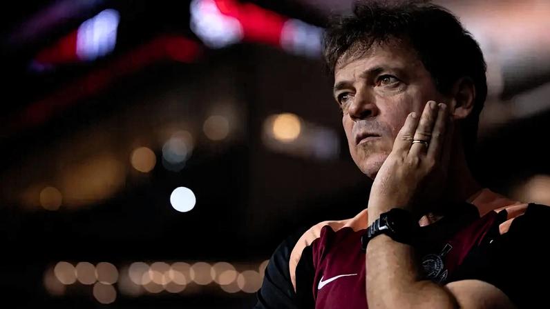 Fernando Diniz, técnico do Corinthians (Foto: Ettore Chiereguini/AGIF/Folhapress)