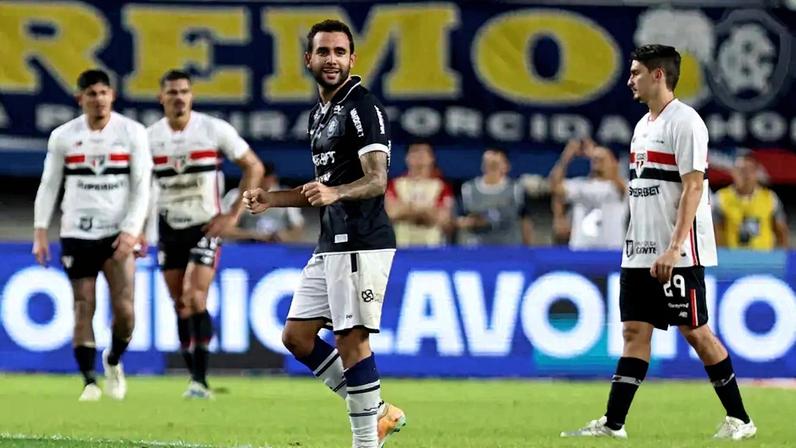 São Paulo e Remo em campo