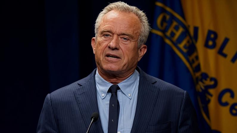 US Health and Human Services secretary Robert F Kennedy Jr.