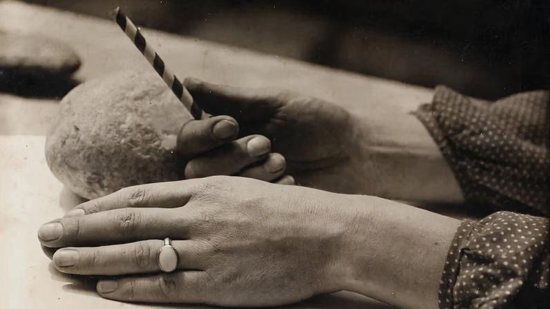 Fotografias do estúdio compartilhado de Hepworth e Nicholson em Londres