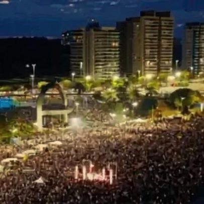 Evangélicos se reúnem em grande evento na Praia da Ponta Negra