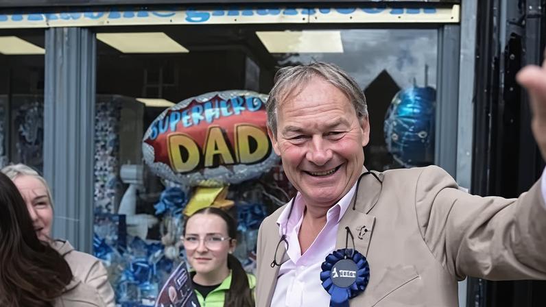 Restore Britain leader Rupert Lowe has accused Nigel Farage of being part of the establishment.