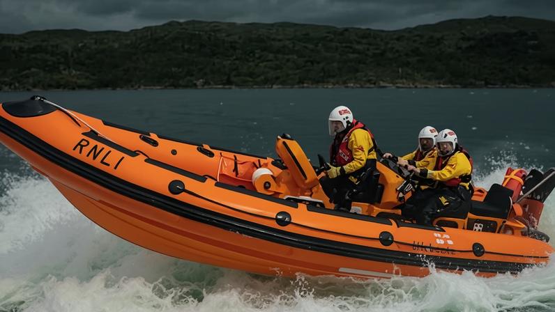 Adolescente resgata dois homens após queda de barco inflável perto de Skye