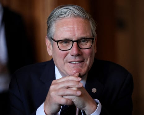 Keir Starmer at the G7 summit last week.