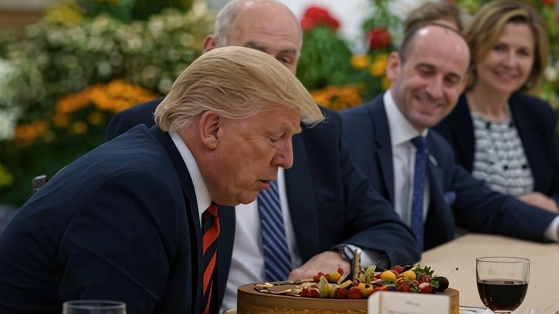 Mehdi Hasan comenta aniversário de Donald Trump em podcast