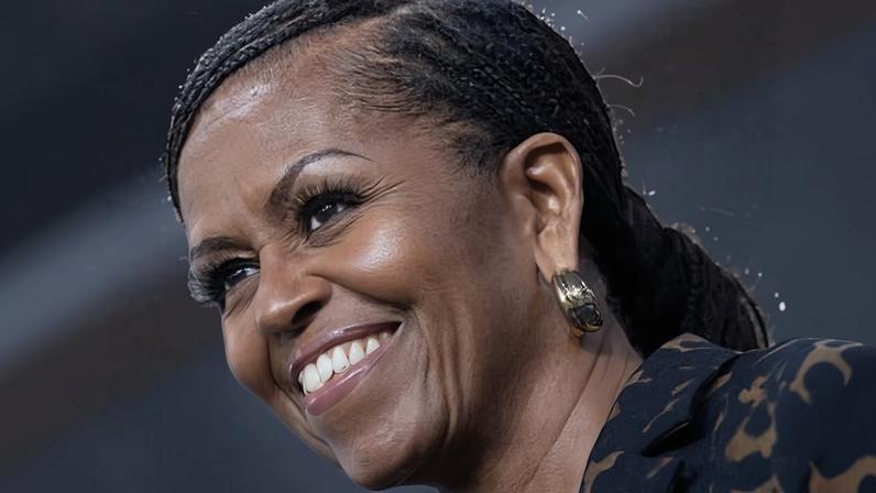 Obama said her parents made her and her brother take ‘responsibility for their lives’ from the age of five, including using an alarm clock to wake themselves up for school.