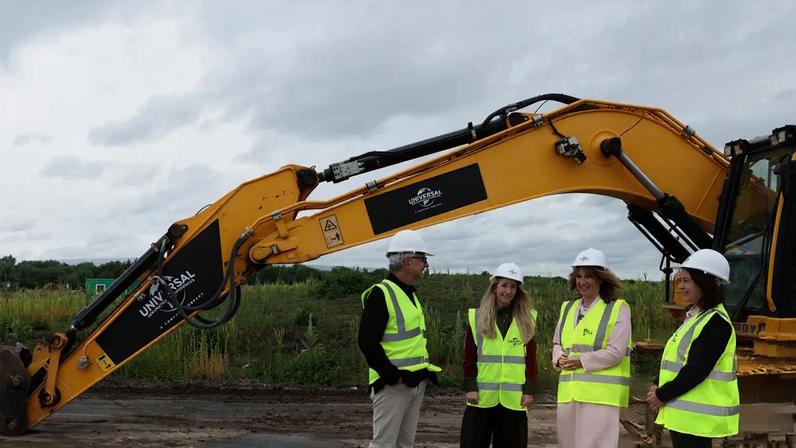 Rachel Reeves visits the Bedford site.