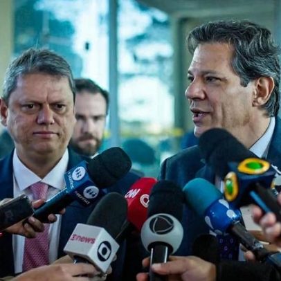 Nova pesquisa sobre a disputa entre Tarcísio e Haddad em São Paulo