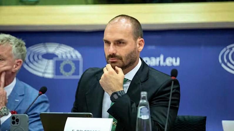 Eduardo Bolsonaro, ex-deputado federal e filho do ex-presidente Jair Bolsonaro — Foto: Flickr Eduardo Bolsonaro