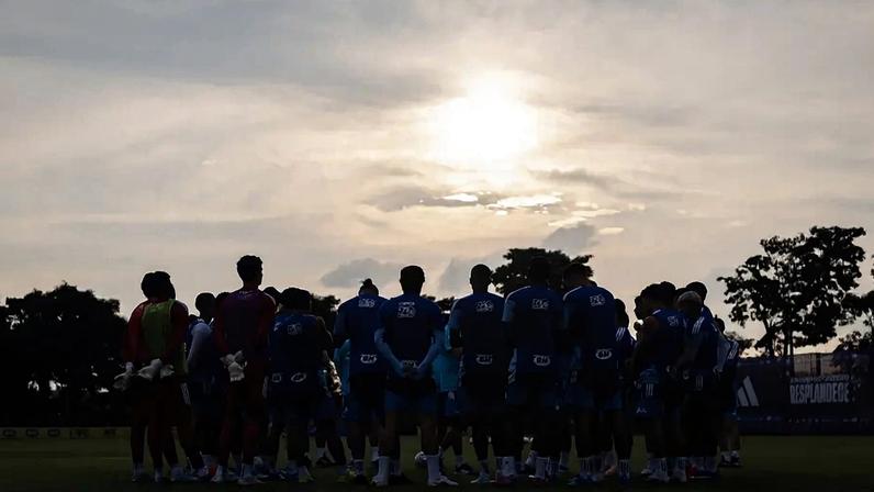 Treino, na Toca 2 (Foto: Gustavo Aleixo/Cruzeiro)