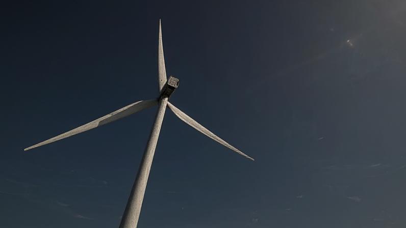 Planos apresentados para instalações em terra de grande parque eólico