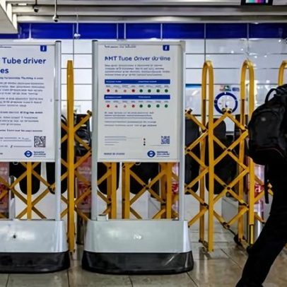 Londres enfrenta segundo dia de greve no metrô