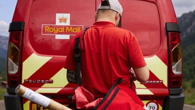 Royal Mail postal deliveries in Greenmount, Greater Manchester