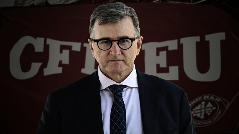 Mark Irving spent 20 months as the CFMEU administrator, during which time he fired hundreds of people and was subject to death threats.