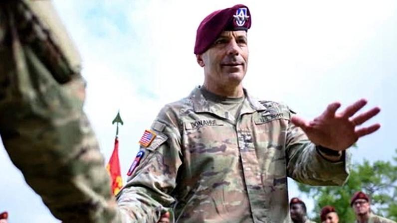 Gen Christopher Donahue in North Carolina in 2023.