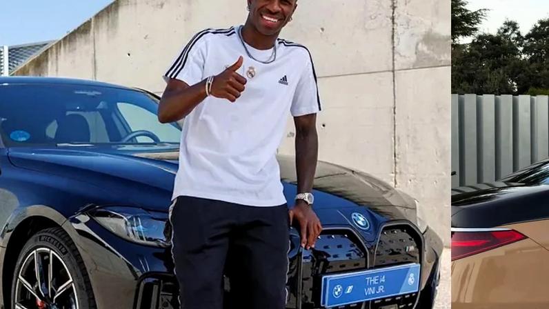Lamborghini de R$ 4 milhões, Maybach raro e BMW elétrico: Vini Jr. tem coleção milionária de carros, mas não dirige nenhum por motivo curioso