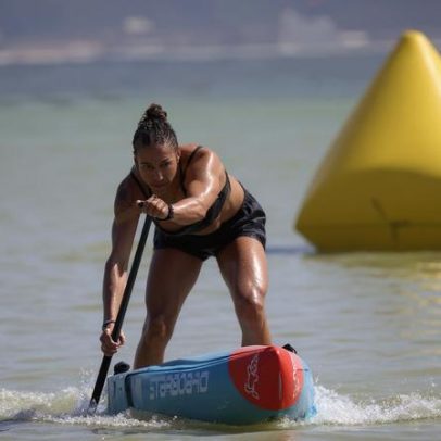 Leonardo Gimenes conquista tricampeonato brasileiro de SUP Surf