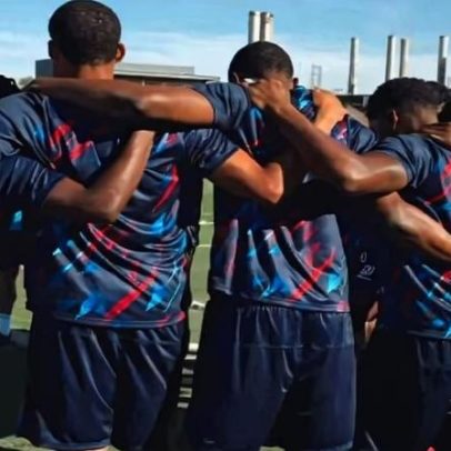 Haiti faz último treino antes de confronto com o Brasil na Copa