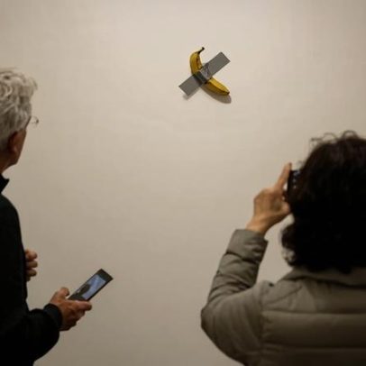 Comediante de Cattelan é roubado da exposição no Centre Pompidou-Metz