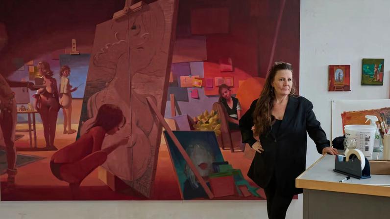 Encontro com a artista Lisa Yuskavage no podcast