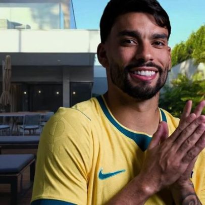 Lucas Paquetá exibe mansão de R$25 milhões com cinema e suíte de 120 m²