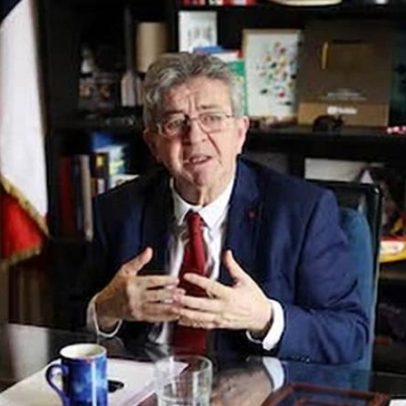 Mélenchon afirma que a direita só propõe medo