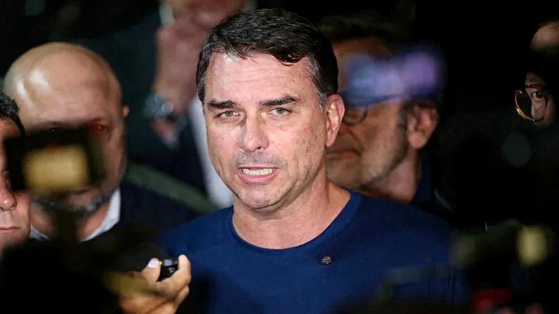 O senador Flávio Bolsonaro (PL-RJ). Foto: Albari Rosa/AFP
