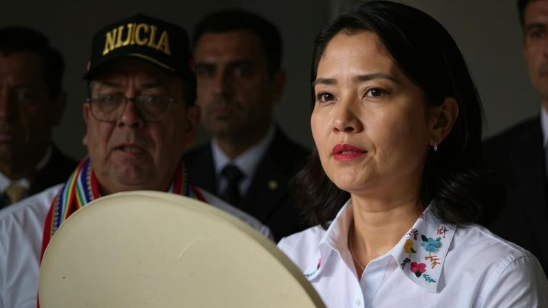 Roberto Sánchez e Keiko Fujimori: um deles será eleito presidente do Peru – fotos: Connie France e Ernesto Benavides/AFP