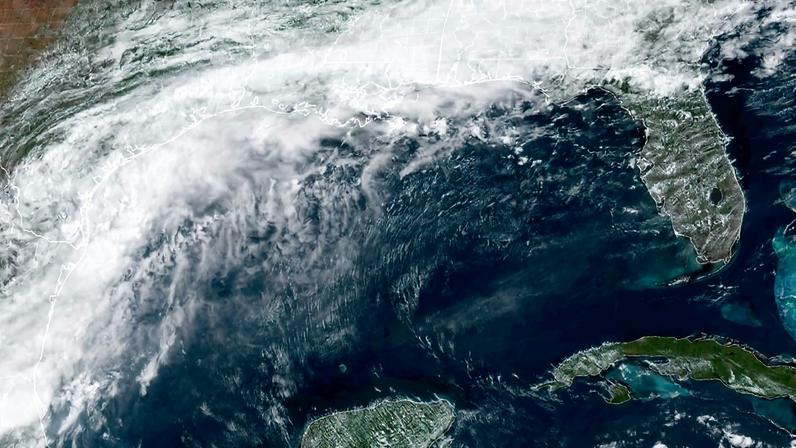 Chuva ao longo da Costa do Golfo pode se tornar a primeira tempestade nomeada