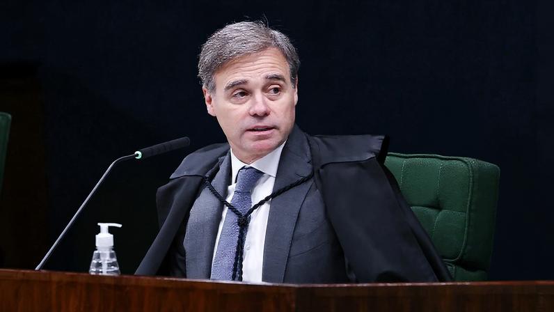 André Mendonça na Segunda Turma do STF, onde recursos contra suas decisões podem ser julgados por Gilmar Mendes, Kassio Nunes Marques, Dias Toffoli e Luiz Fux (Foto: Antonio Augusto/STF)