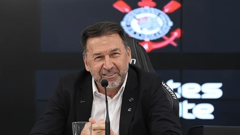 Augusto Melo, presidente afastado do Corinthians