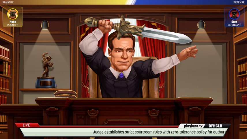 Novo jogo de tribunal com IA da Amazon tem Arnold Schwarzenegger