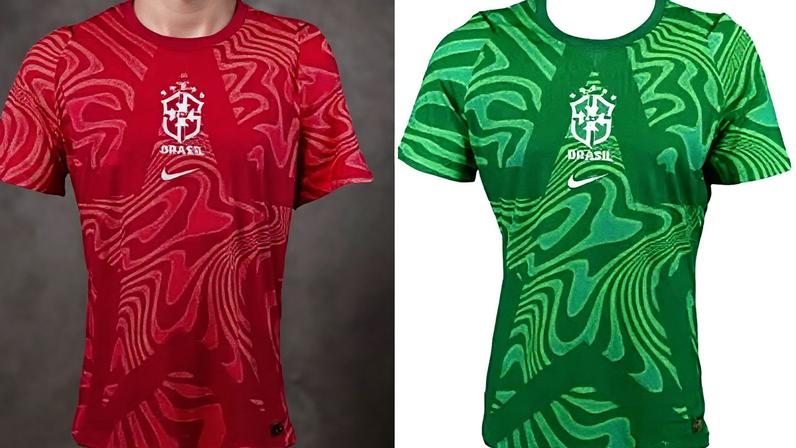 Camisa de goleiro da Seleção Brasileira para Brasil x Escócia