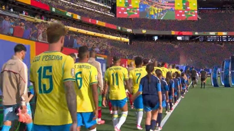 Brasil empata com Marrocos na estreia da Copa do Mundo 2026 com gol de Vini Jr