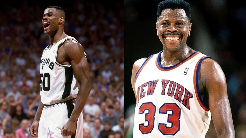 New York Knicks e San Antonio Spurs, finalistas da atual temporada, decidiram o título da NBA há 27 anos. Enquanto David Robinson e Pat Ewing tiveram grandes duelos nos anos 90, os dois chegaram ali já sem o mesmo prestígio. Enquanto Robinson já havia passado o "bastão" para Tim Duncan e estava no fim de sua carreira, Ewing se machucou e não teve condições de atuar. Clique nas setas para ver como foi aquela final.