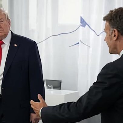 Macron e Trump disputam penúltimo confronto