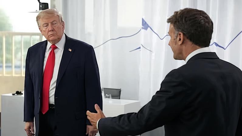 Macron e Trump disputam penúltimo confronto