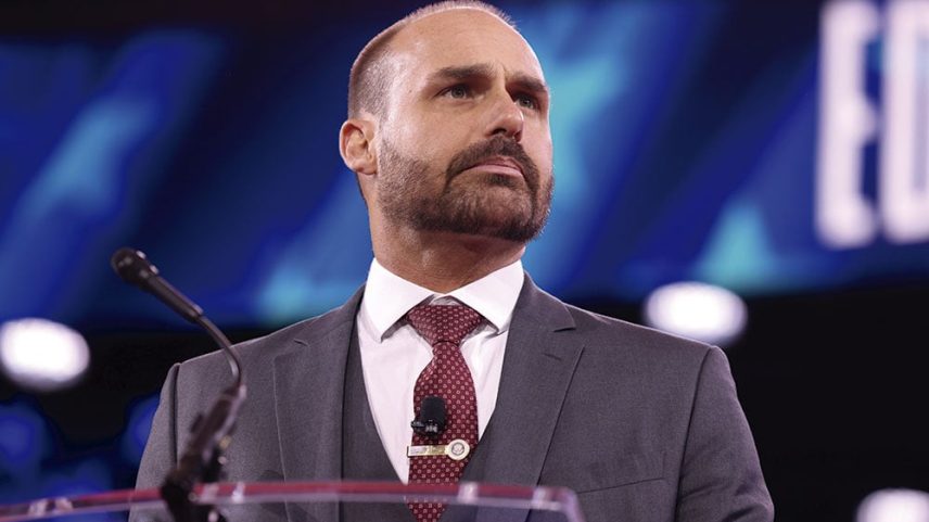 Julgamento de Eduardo Bolsonaro por coação fica marcado para 16 de junho