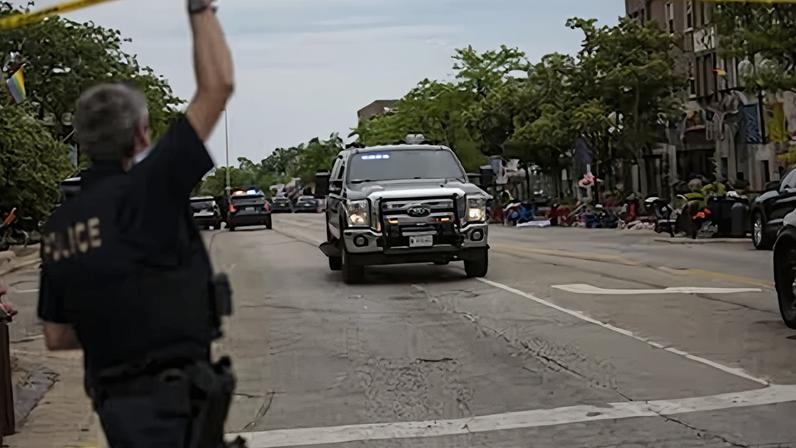 Agentes de policía en Illinois, Estados Unidos.