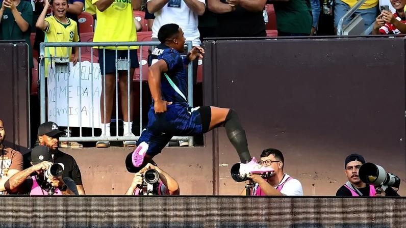 Endrick brilha, Brasil vence o Egito e encerra preparação para a Copa