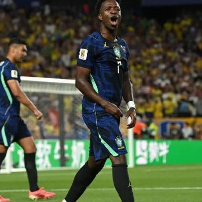 Vini Jr. brilha; Brasil vence o Haiti e lidera o grupo da Copa