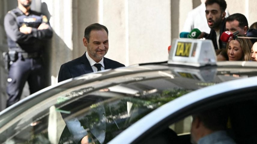 O ex-ministro dos Transportes espanhol José Luis Ábalos. Créditos: JAVIER SORIANO / AFP