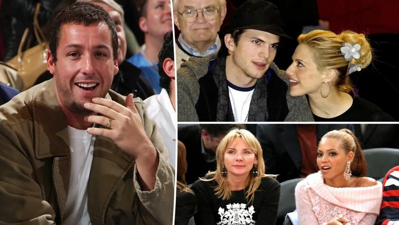 Knicks revisitam fila de celebridades e a última final em 1999